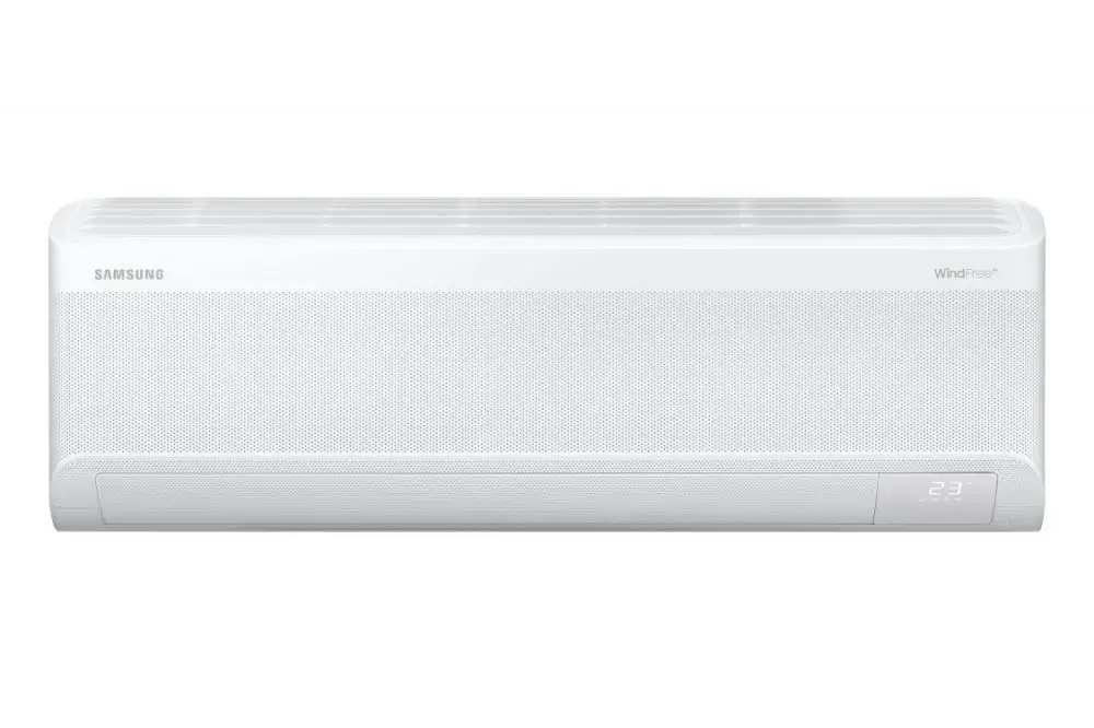 Samsung WindFree Comfort klimatizácia - moderná split jednotka s LED displejom